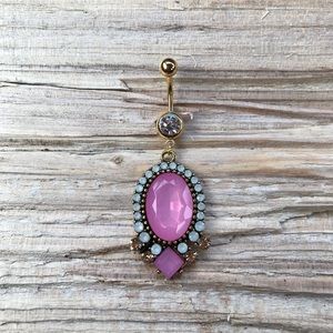 Unique‎ Gold Belly Button Ring